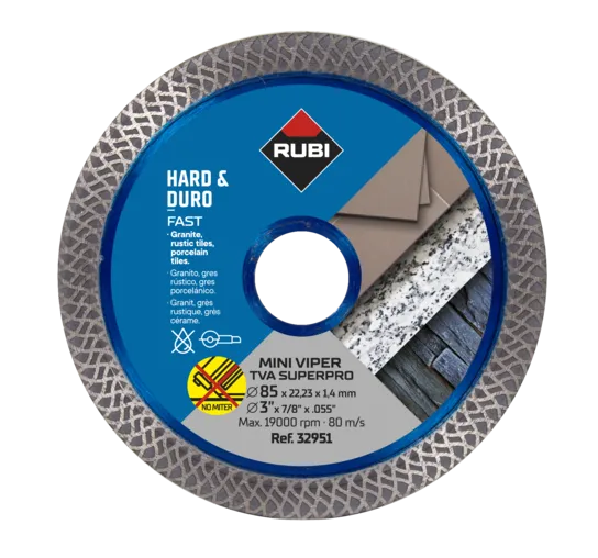 NATURAL STONE 7" PRO DIAMOND BLADE (WET)