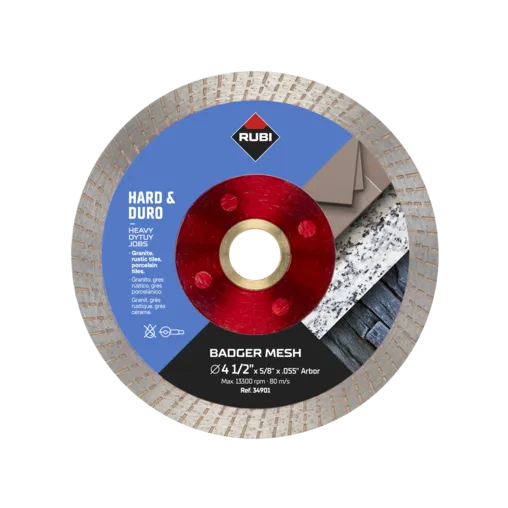 BLADE BADGER MESH DRY/WET 4-1/2''