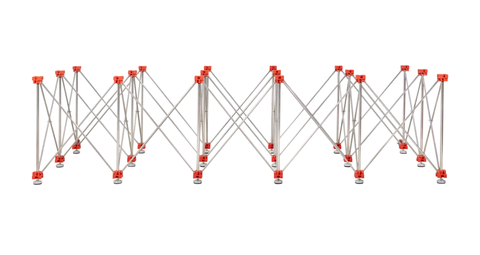 RETRACTABLE WORK TABLE 118" x 48" NEW