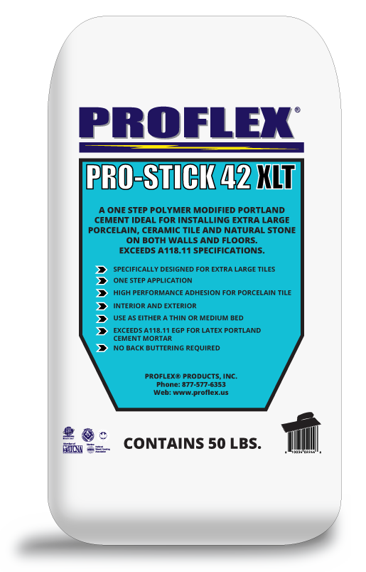 PROFLEX-ThinSet -PS42XLT-Extra Large Heavy Tile Mortar