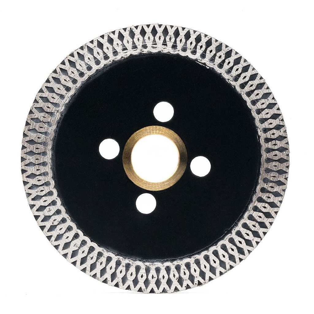 subrilli 3 Inch Diamond Saw Blade Turbo Segment Carving Cutting Disc for Stone Granite Tiles 