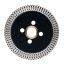 subrilli 3 Inch Diamond Saw Blade Turbo Segment Carving Cutting Disc for Stone Granite Tiles 