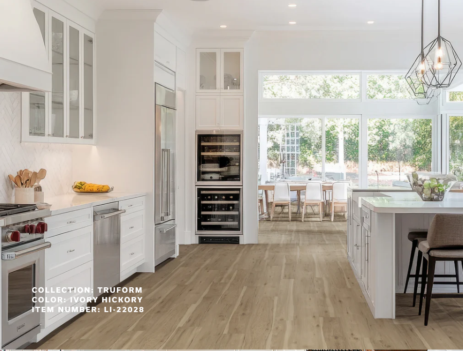 LI-22028 truform  Color: IVORY HICKORY EX MATTE 
