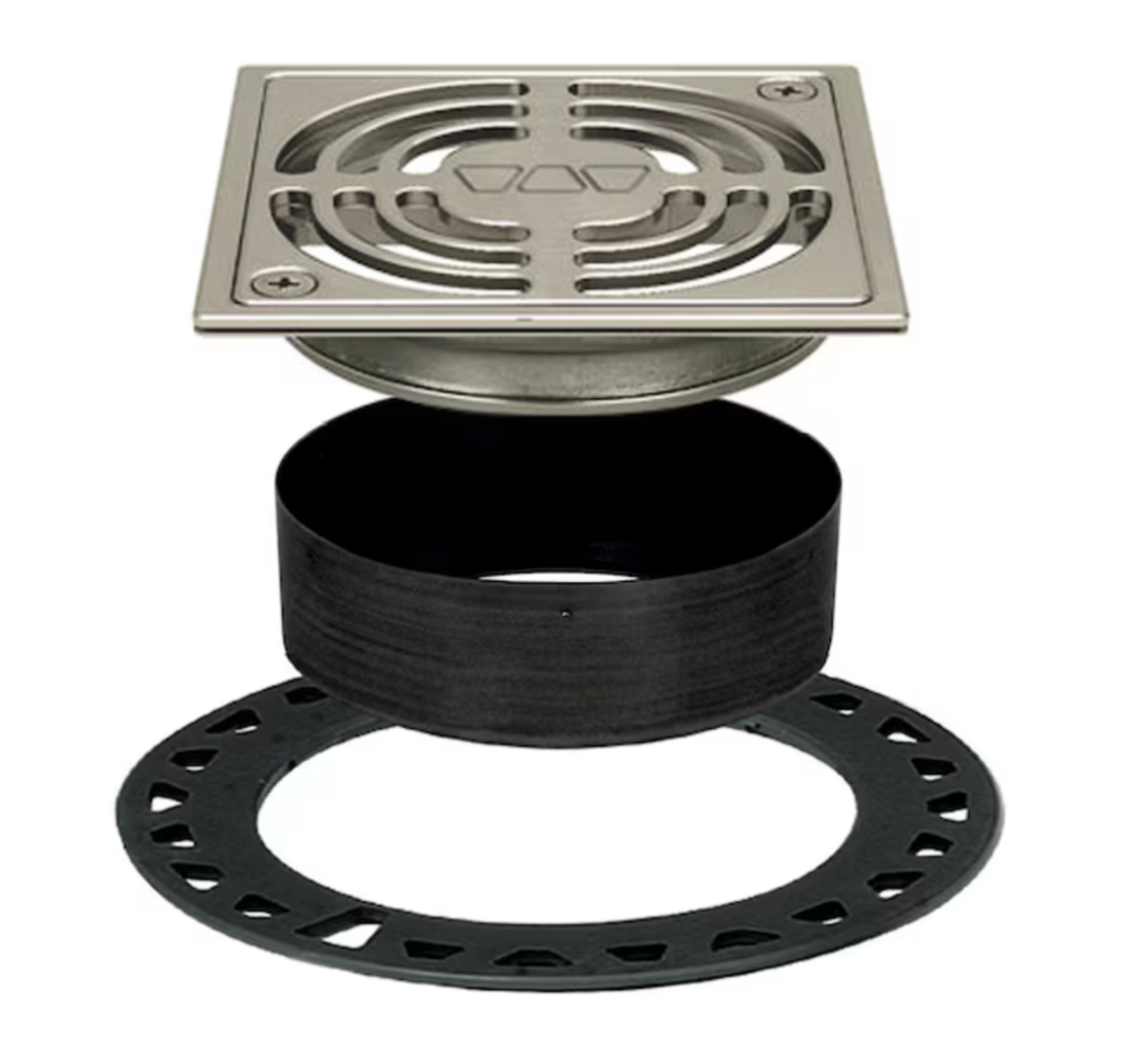 Schluter-Kerdi Grate Kit 4”  Color Contour