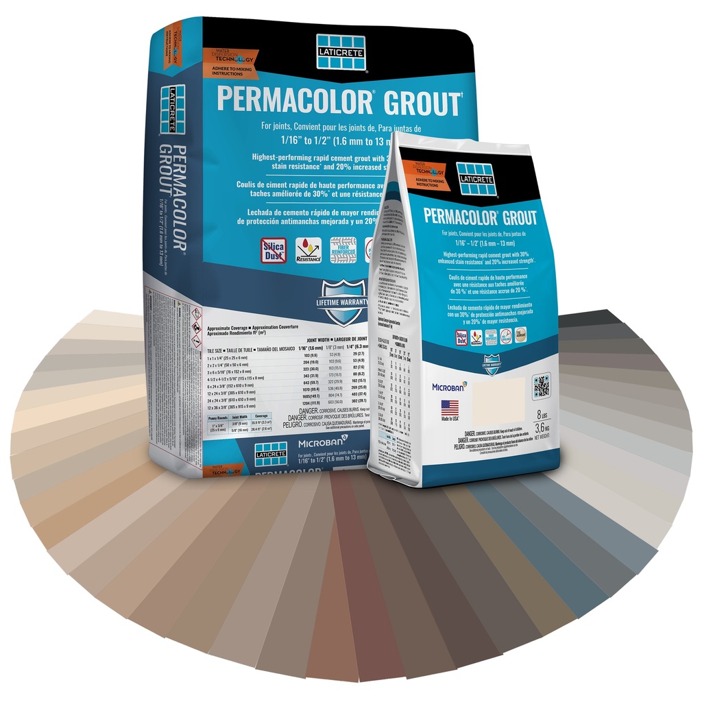 Laticrete-Permacolor Grout 25 lb	 