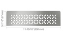 SCHLUTER-Rectangular shelf for prefabricated kerdi -board-SN/-SNLT niches
