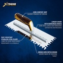 Xtreme Cork Handle Trowel Euro Notch