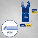 Xtreme Premium Diamond Grit Grout Removal Straight Blade