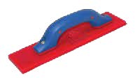 3" x 11-1/2" TruBlue Red Urethane Bottini Offset Float