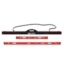 58" & 32" Kapro Box Level Shower & Bath Set w/ Carry Case