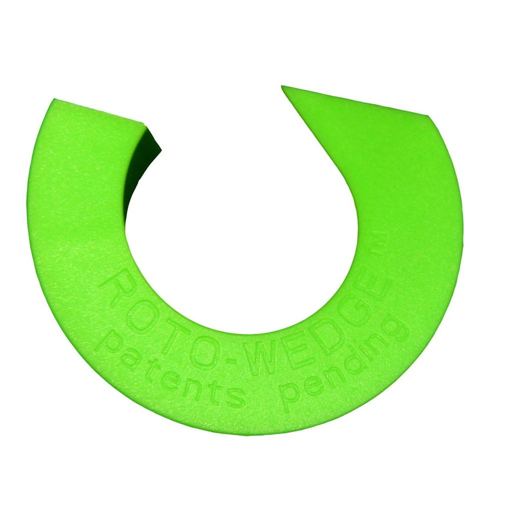 1/16" to 7/8" Large Green Roto-Wedge - 25 pc jar