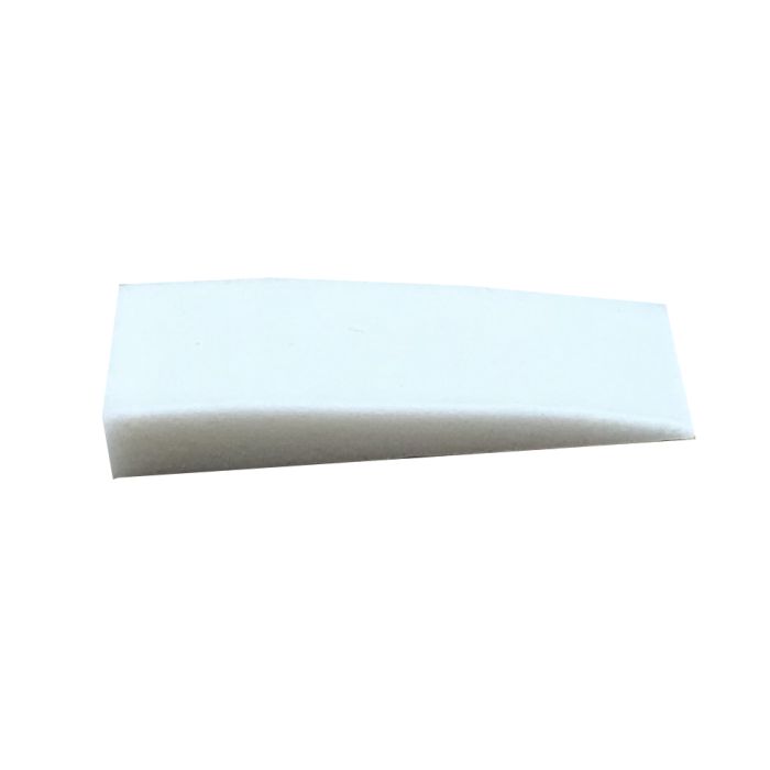 9/16" x 1-1/8" x 3/16" Large White Wedge - 450 pc jar