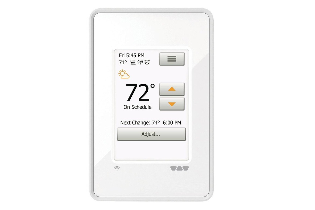 Touchscreen programmable Wi-Fi digital floor thermostat