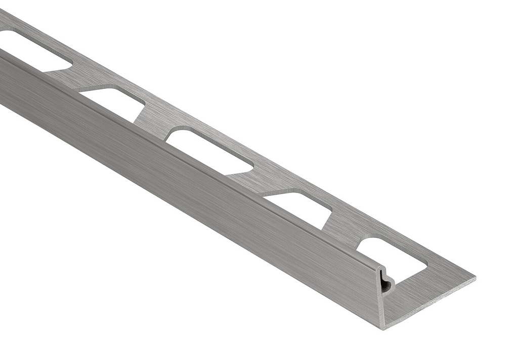 SCHLUTER-JOLLY- Brushed stainless steel 8' ft     (EB)