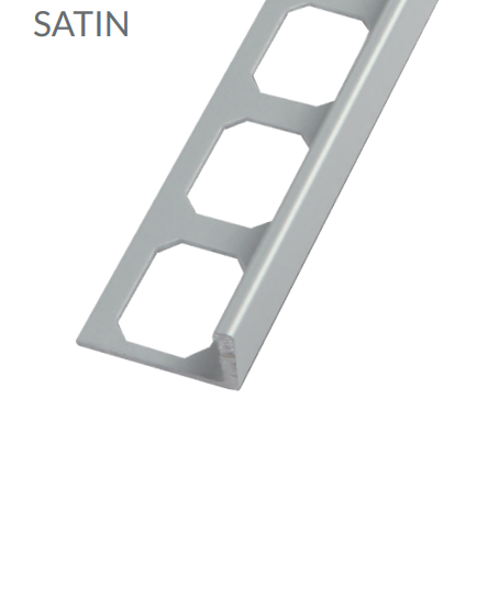L-Shape Edgue Profiles Made Of Stainless Steel-SATIN 10'F