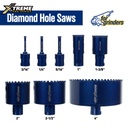 1-3/8" Xtreme Hole Saw for grinde