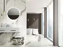 Matte Porcelain Tile in Capriccio Grey