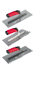 PRO RUBIFLEX TROWEL 3/8" U notch