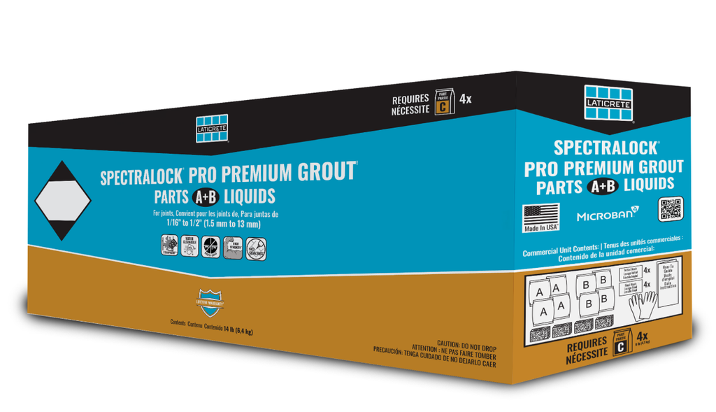  SPECTRALOCK PRO PREMIUM GROUT  PART A-B LIQ COMMERCIAL  4 UNIT