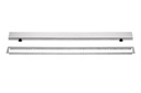 kerdi-Line-Grate Assembly- Brushed Stainless Steel- SOLID