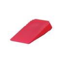 5/8" x 1/2" x 1/8" Medium Red Wedge with Finger Grip - 450 pc jar