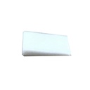 5/8 " x 1/2" x 1/8" White Wedges - 450 pc jar
