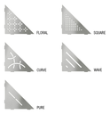 TRIANGULAR CORNER SHELF-E