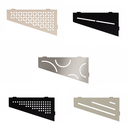 Quadrilateral Corner shelf designed for tiled walls  