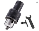 5/8"-11 Thread Angle Grinder Conversion  Metal Drill Chuck Metal Drill Chuck,Angle Grinder Drill Chuck Adapter Compatible With Round Shank And 1/4 Hex Shank