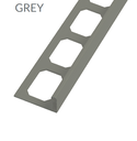 L-Shape Edge Profiles Made Of Color Coated Aluminum -GREY    8' FT  