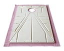 GURU-HD pre sloped Shower Tray 36" x 60" OFF C. Four Slopes